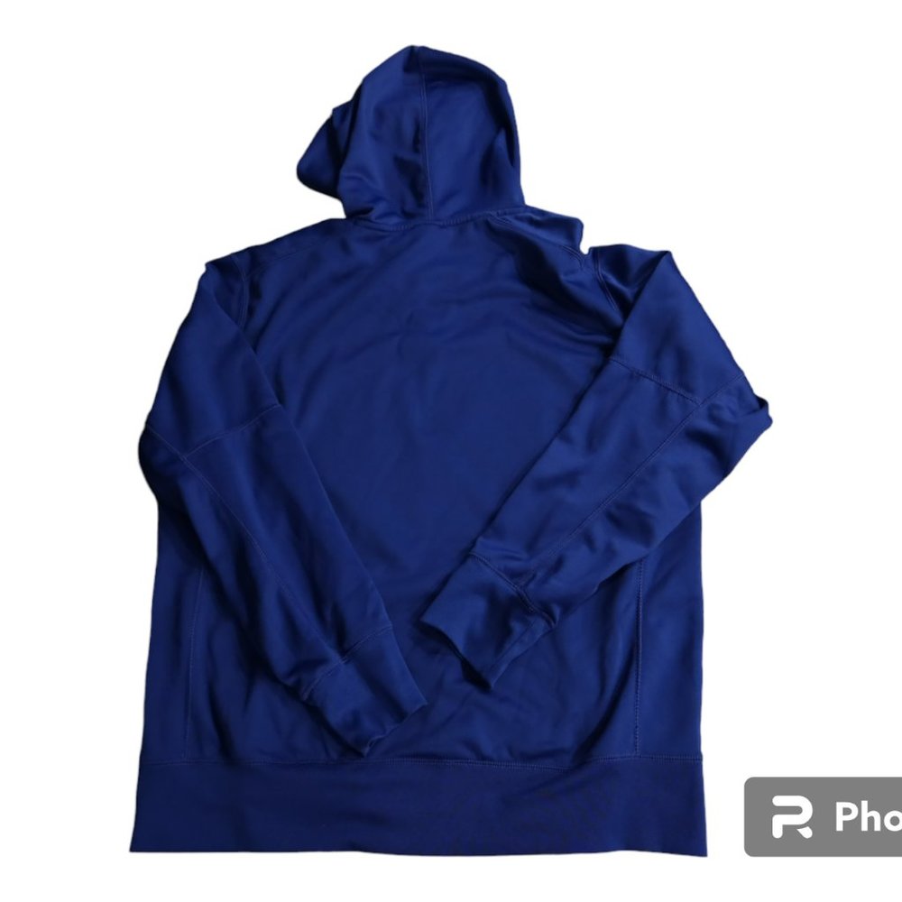 Nike Chicago Cubs 2016 World Series Champions Blue Hoodie Sweatshirt Mens L - Picture 2 of 7